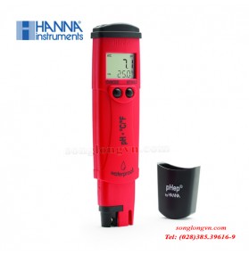 Bút đo pH và Nhiệt Độ Trong Nước Độ Phân Giải 0.1 HI98127 Hanna