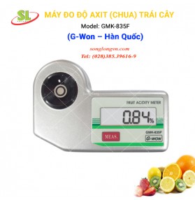 Máy đo độ axit (chua) trong trái cây 0-3.5% GMK-835F