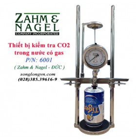Thiết bị kiểm tra CO2 trong chai/lon nước có gas 6001 Zahm Nagel