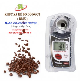 Khúc xạ kế đo độ ngọt (BRIX) và TDS cà phê Pal-Coffee (BX/TDS) Atago