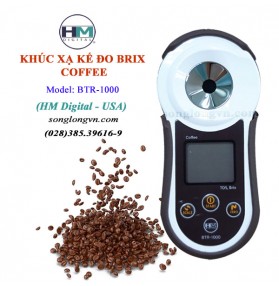 Khúc xạ kế đo độ ngọt (Brix) và TDS cà phê BTR-1000 HM Digital